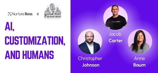 The Apartment Department podcast, AI leasing, AI, Nurture Boss